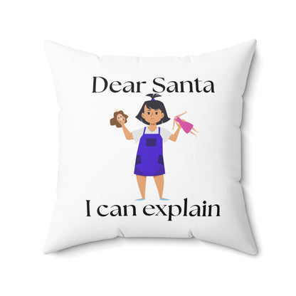 Dear Santa, I can explain-Girl