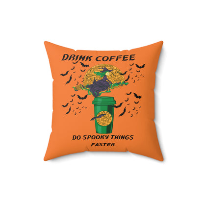 Drink Coffee Spooky Faster-Crusta