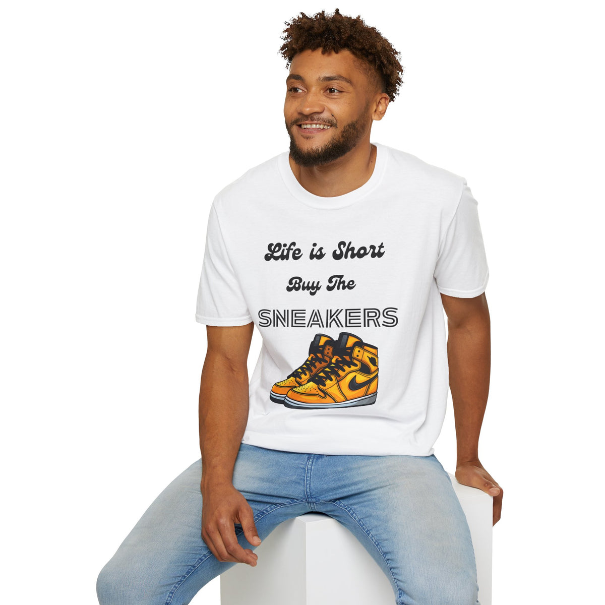 Life is Short Buy The Sneakers T-Shirt