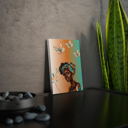 Queen Teal-Canvas Photo Tile