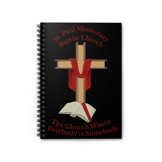St. Paul Missiomary Baptist Church Notebook —Black