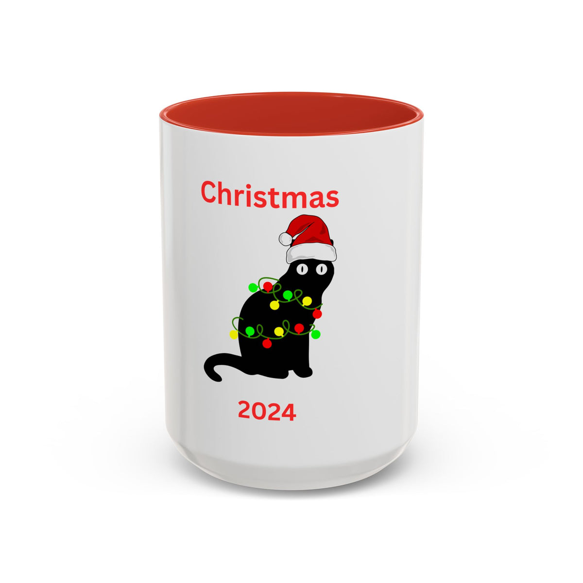 Black Cat Christmas Lights