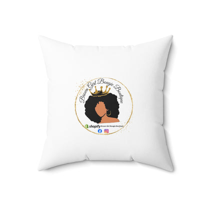 Star-Spun Polyester Square Pillow