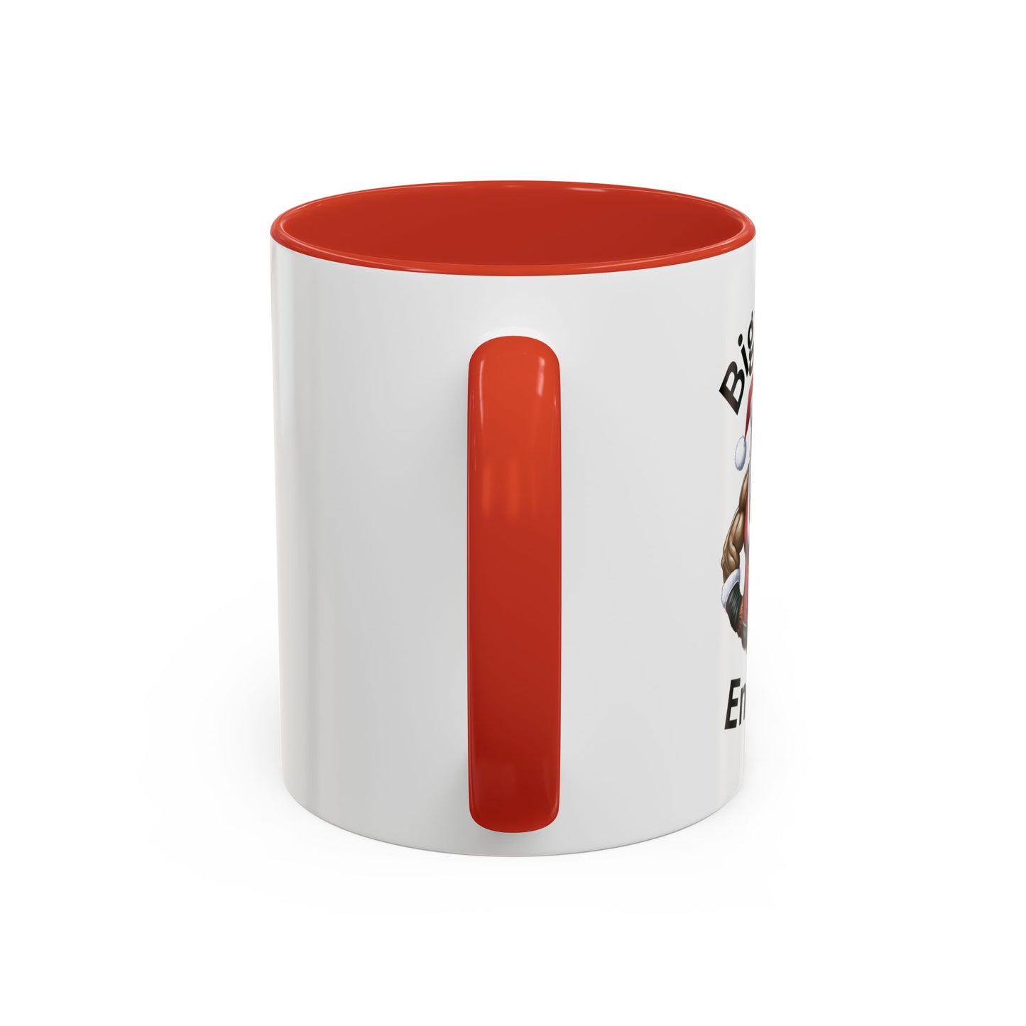 Big Nick Energy-Accent Coffee Mug (11, 15oz) (Red)