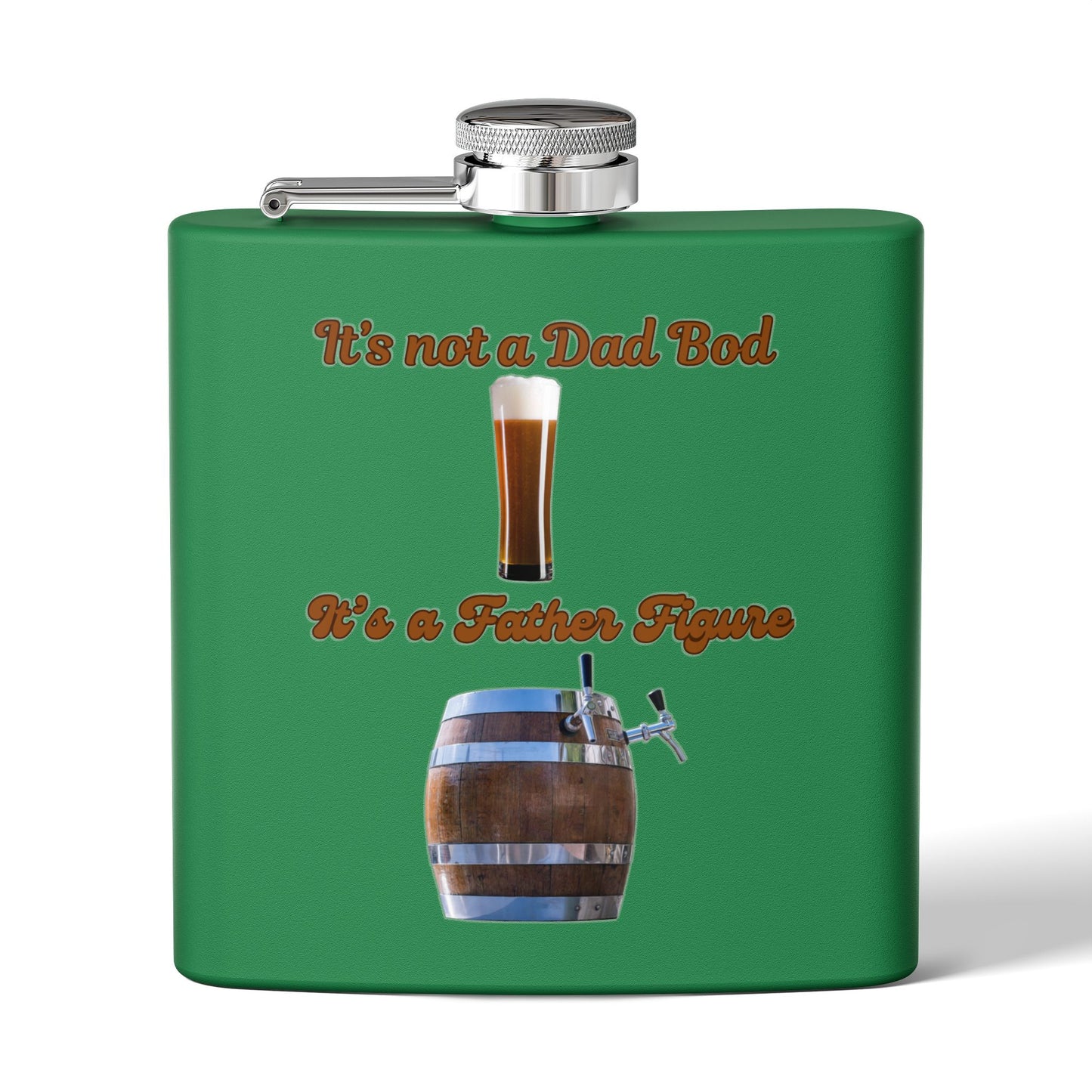 Stainless Dad Bod 2 steel Flask