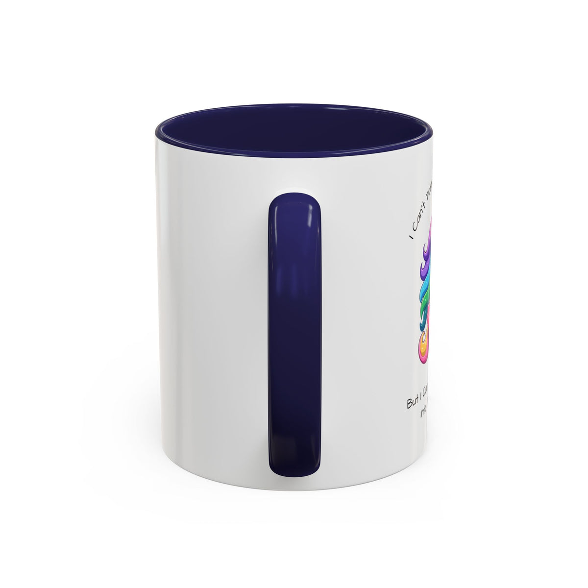 Cookies For Breakfast-Accent Coffee Mug (11, 15oz) (Lt Blue)