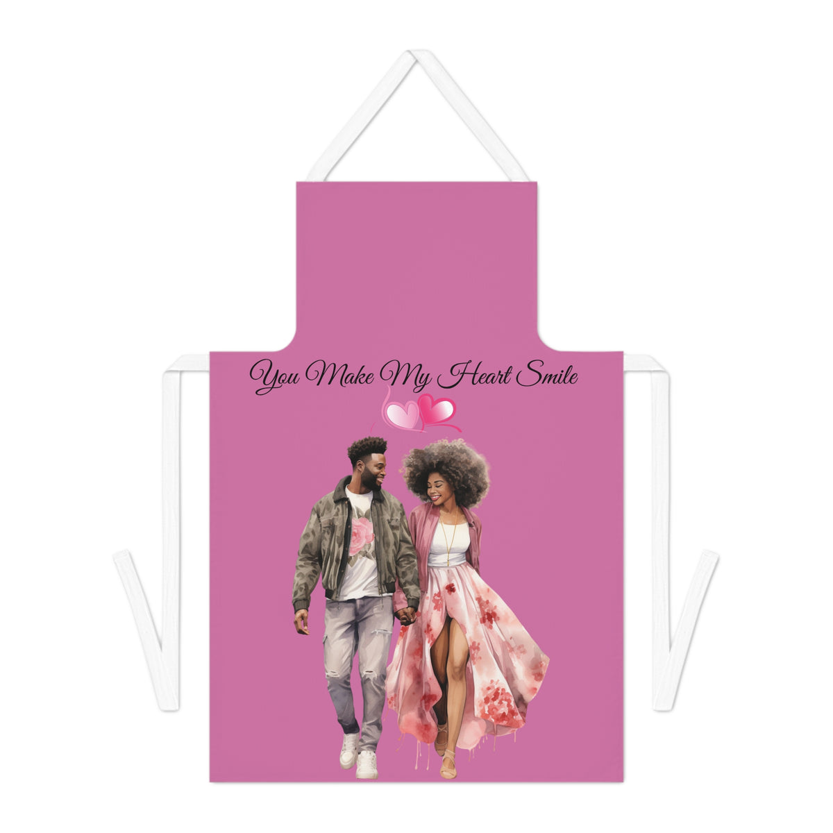You Make My Heart Smile-Adult Apron (AOP)