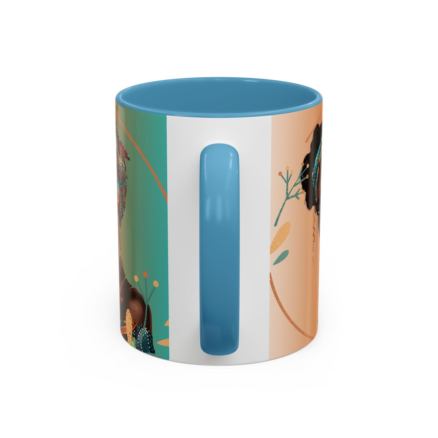 Queen Teal Accent Coffee Mug |  11oz & 15oz