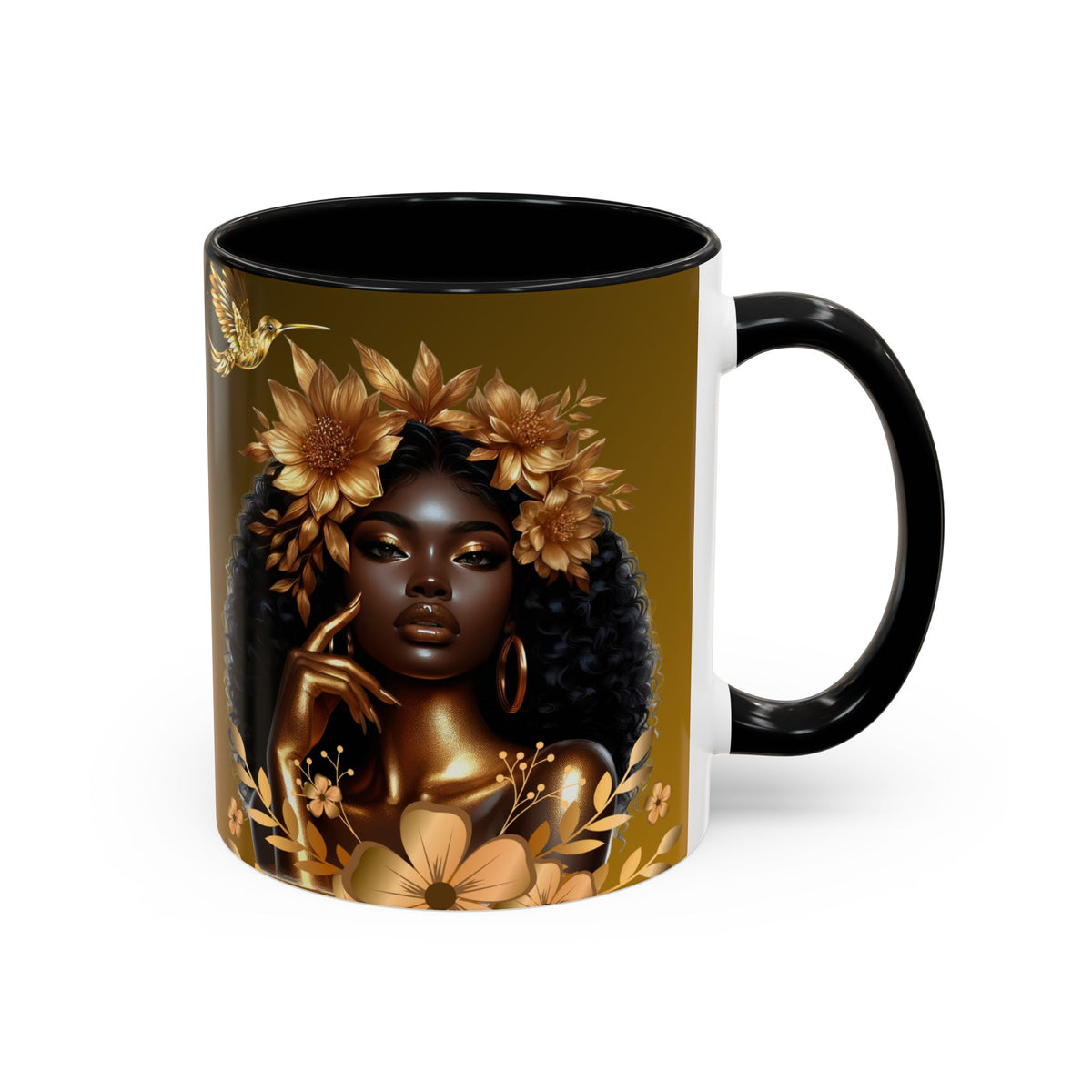 Queen Hummingbird 11 & 15oz coffee mug