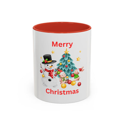 Snowman w Christmas Tree