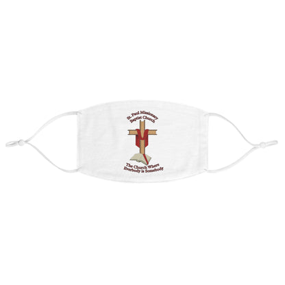 St. Paul Missionary Baptist Church Face Mask —White