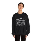 Mommin' Ain't Easy Sweatshirt — Funny Mom Crewneck, "But I Make It Look Good"