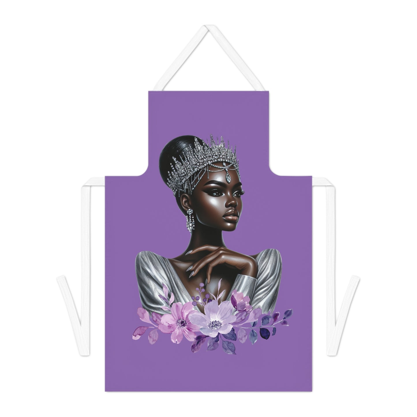 Silver Queen-Adult Apron (AOP)