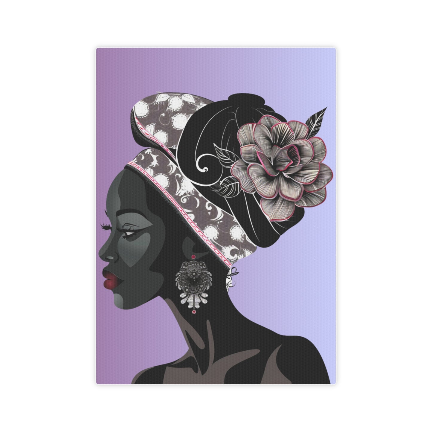 Feather-Canvas Photo Tile