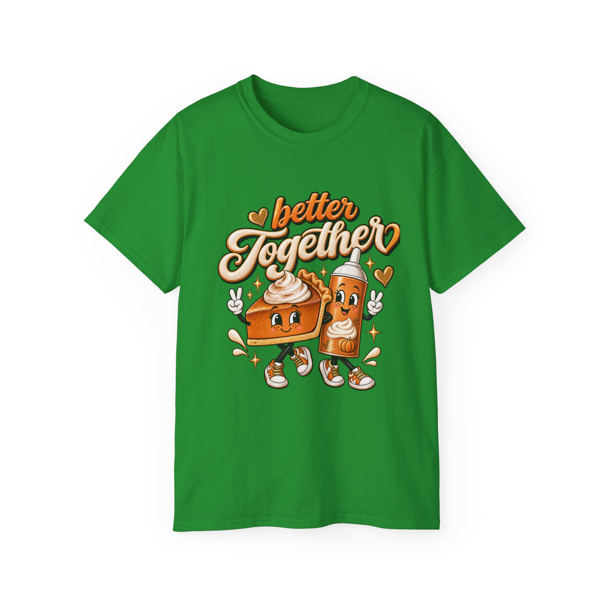 Better Together Pumpkin Pie and Whip Cream T-Shirt