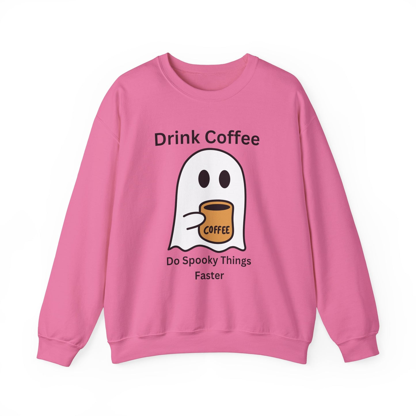 Boo Drink Coffee-Ghost-Sweatshirt