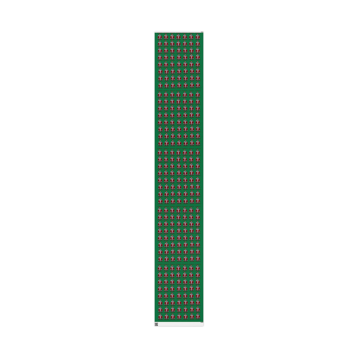 They Not Like Us (Green) Wrapping Paper, Christmas Gift Wrap, Santa Design for Gifts, Eco-Friendly, Holiday Decor, Stocking Stuffers