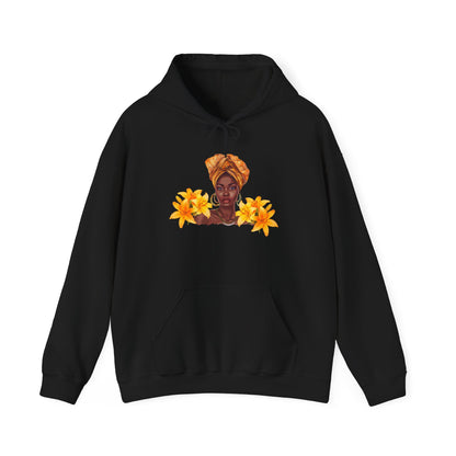 Queen Lilly Unisex Hoodie - Celebrate Strength and Beauty