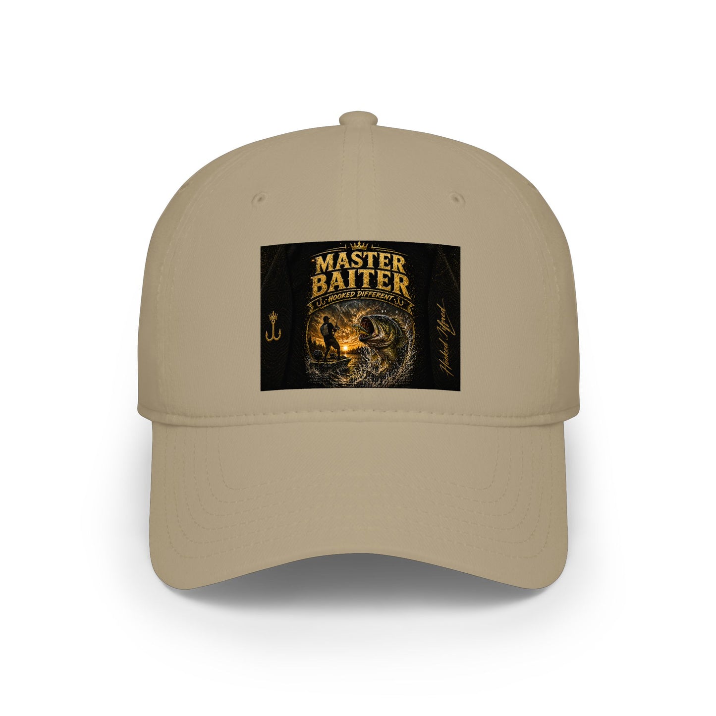Master Baiter Fishing Cap — Low Profile Trucker Hat for Anglers