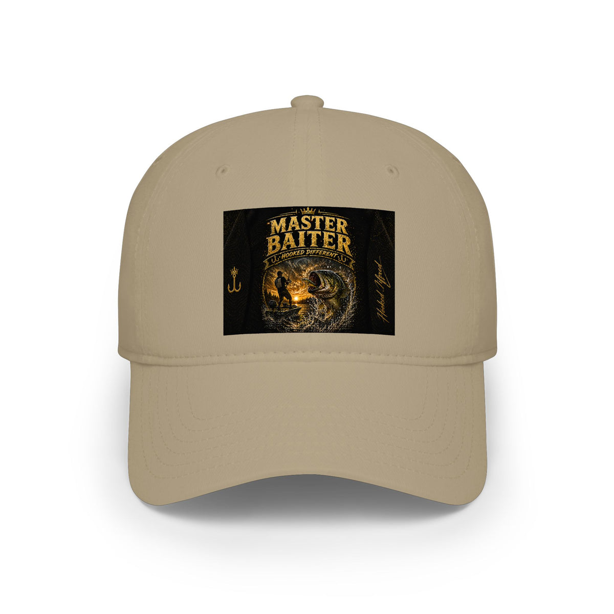 Master Baiter Fishing Cap — Low Profile Trucker Hat for Anglers