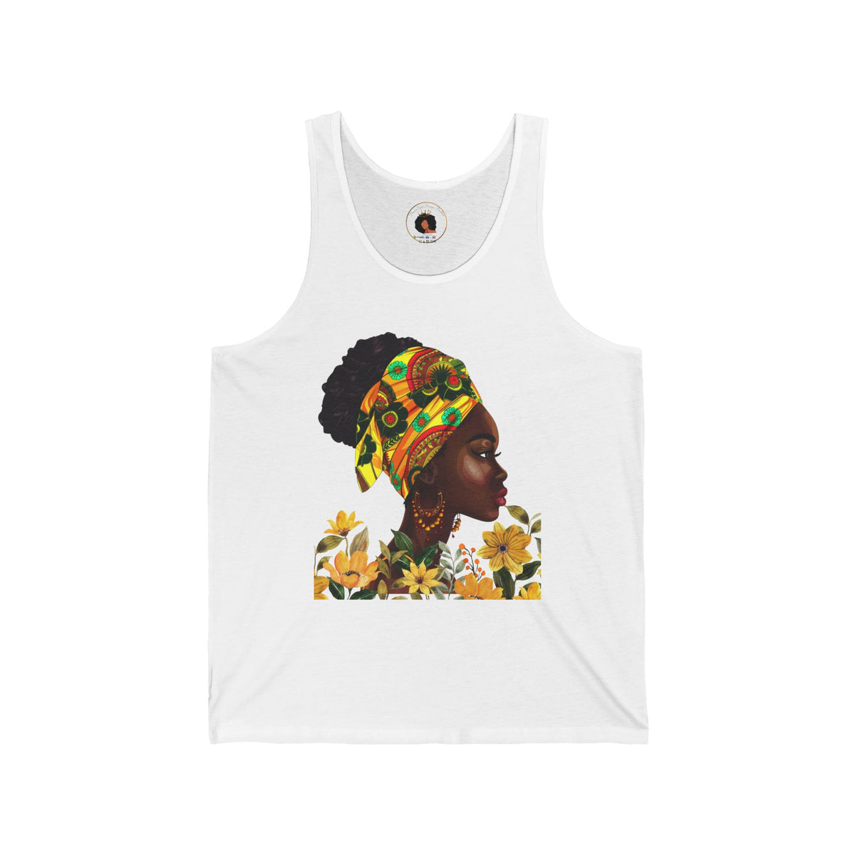 Queen Sunflower Unisex Jersey Tank