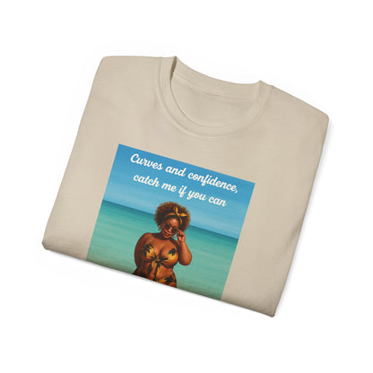 Curves and Confidence Tee - Unisex Ultra Cotton Shirt