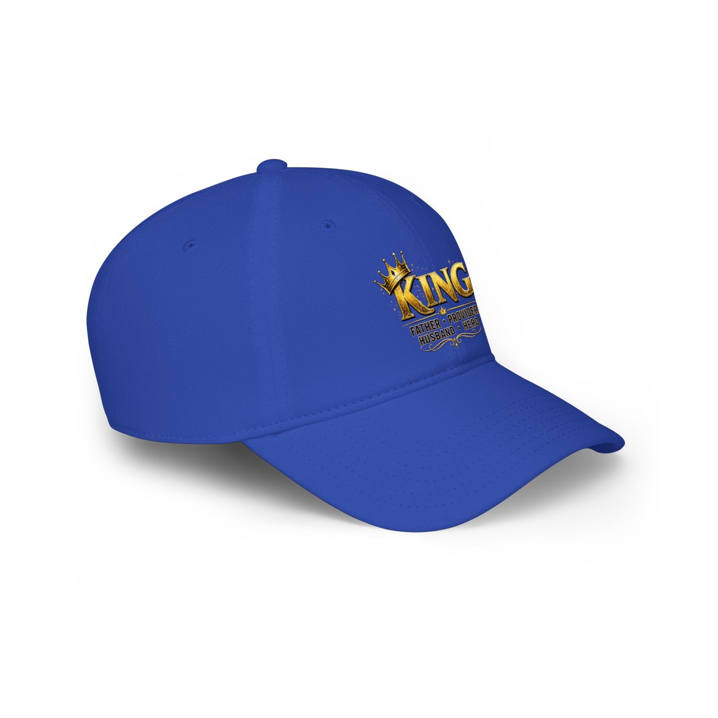 King, Father, Husband, Provider, Hero Crown Baseball Cap