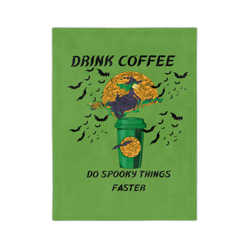 Drink Coffee Witch-Green