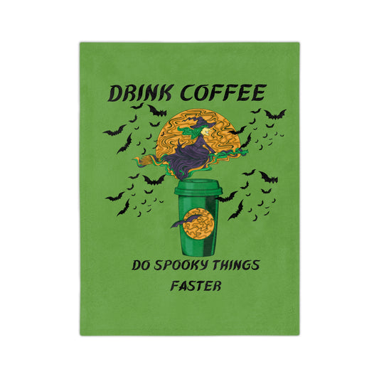 Drink Coffee Witch-Green
