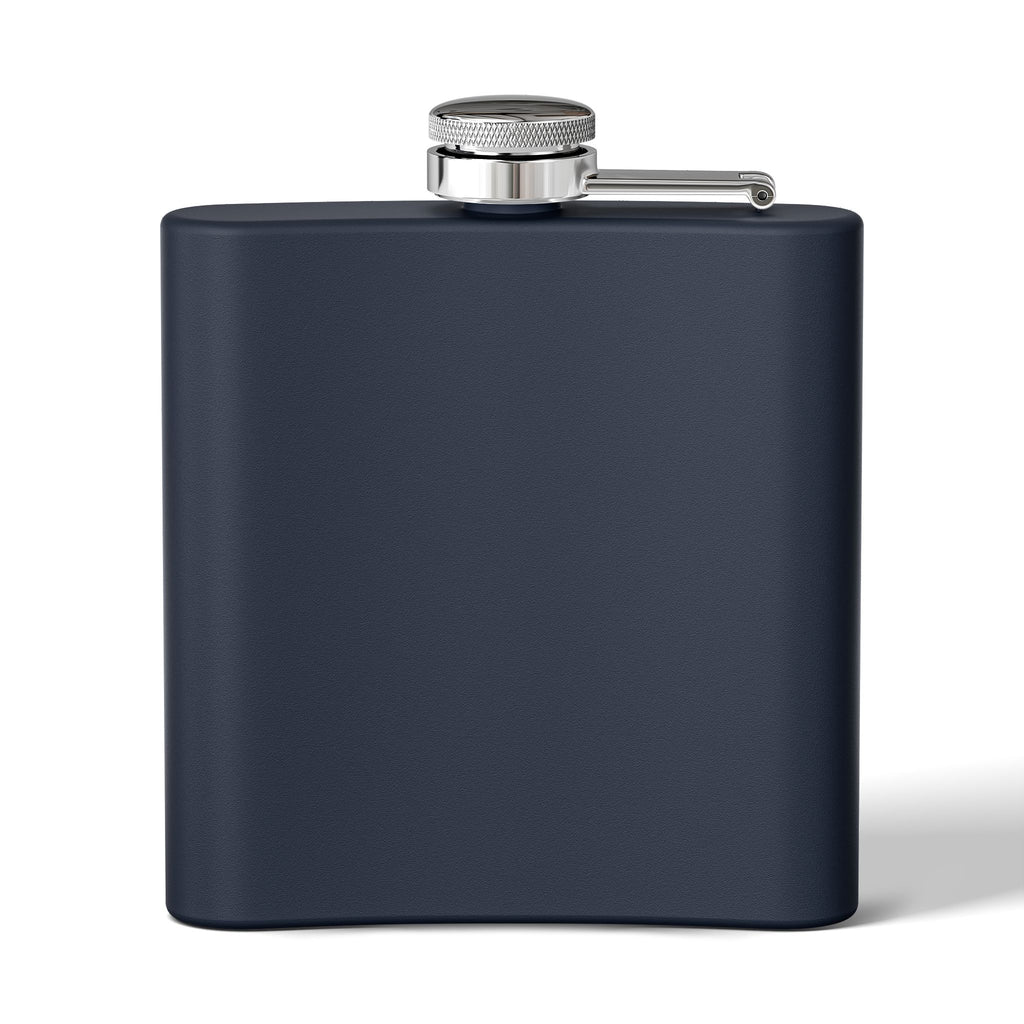 "Father Husband Provider Hero" 6oz Stainless Steel Flask- Gift for Dad
