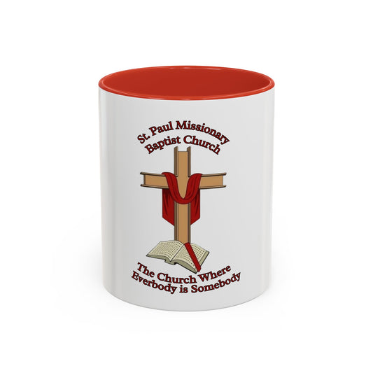 St. Paul Missionary Baptist Church Coffee Mug – Red