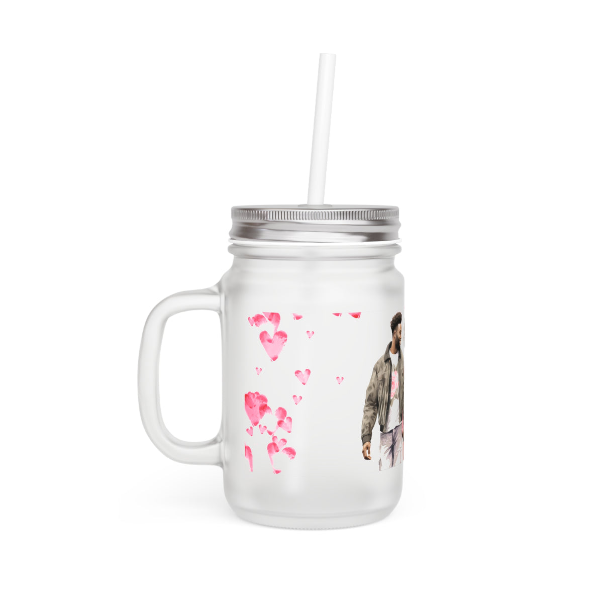 I Got You-Mason Jar with Heart Design - Perfect for Weddings, Anniversaries, or Sweethearts