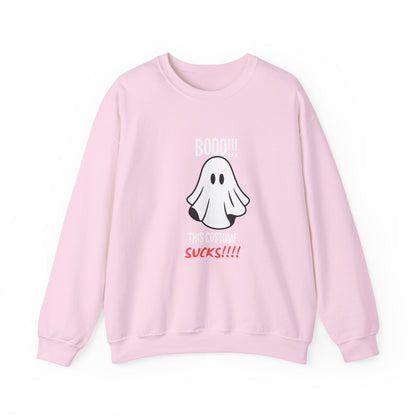 Boo Costume Sucks-Black-Sweatshirt