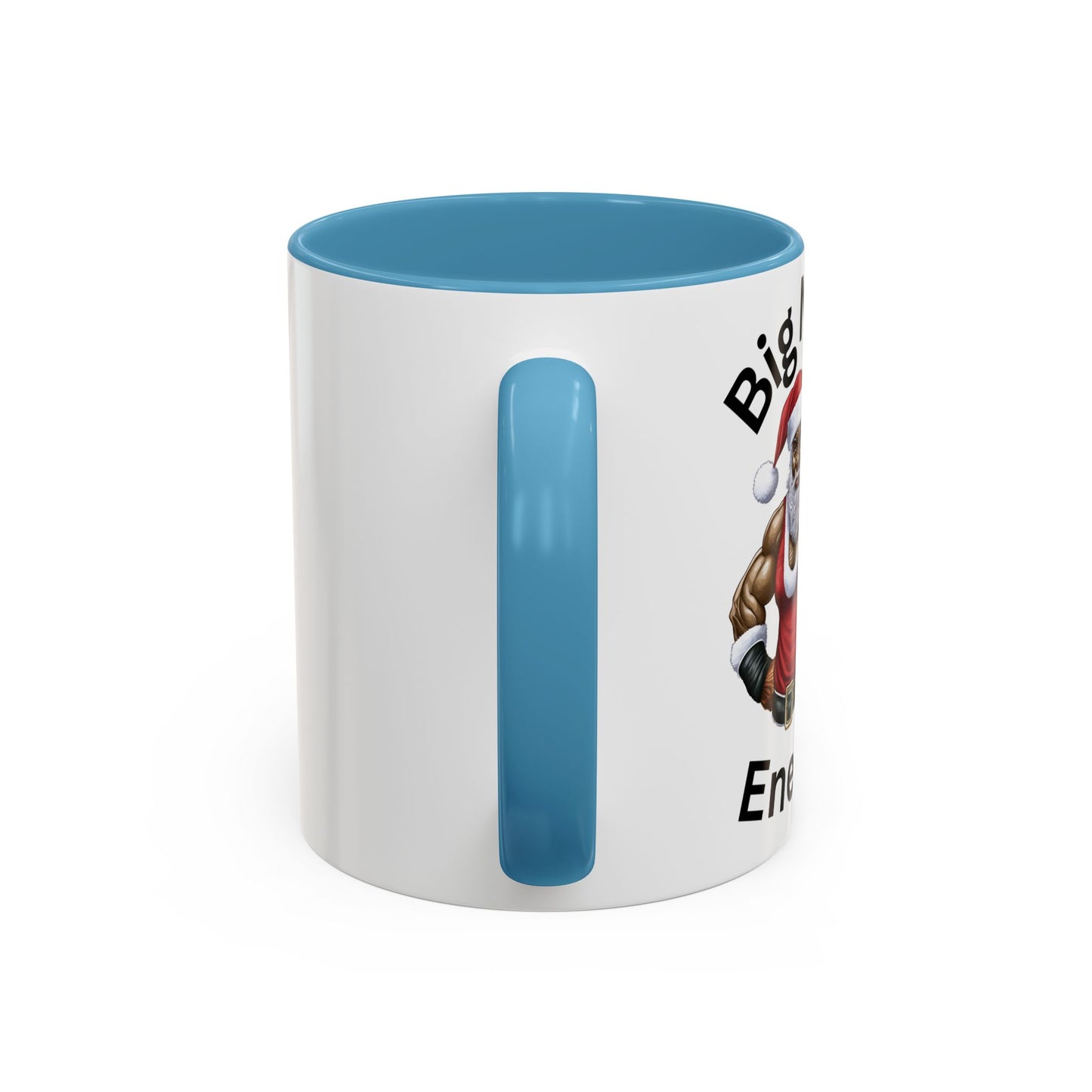 Big Nick Energy-Accent Coffee Mug (11, 15oz) (Black)