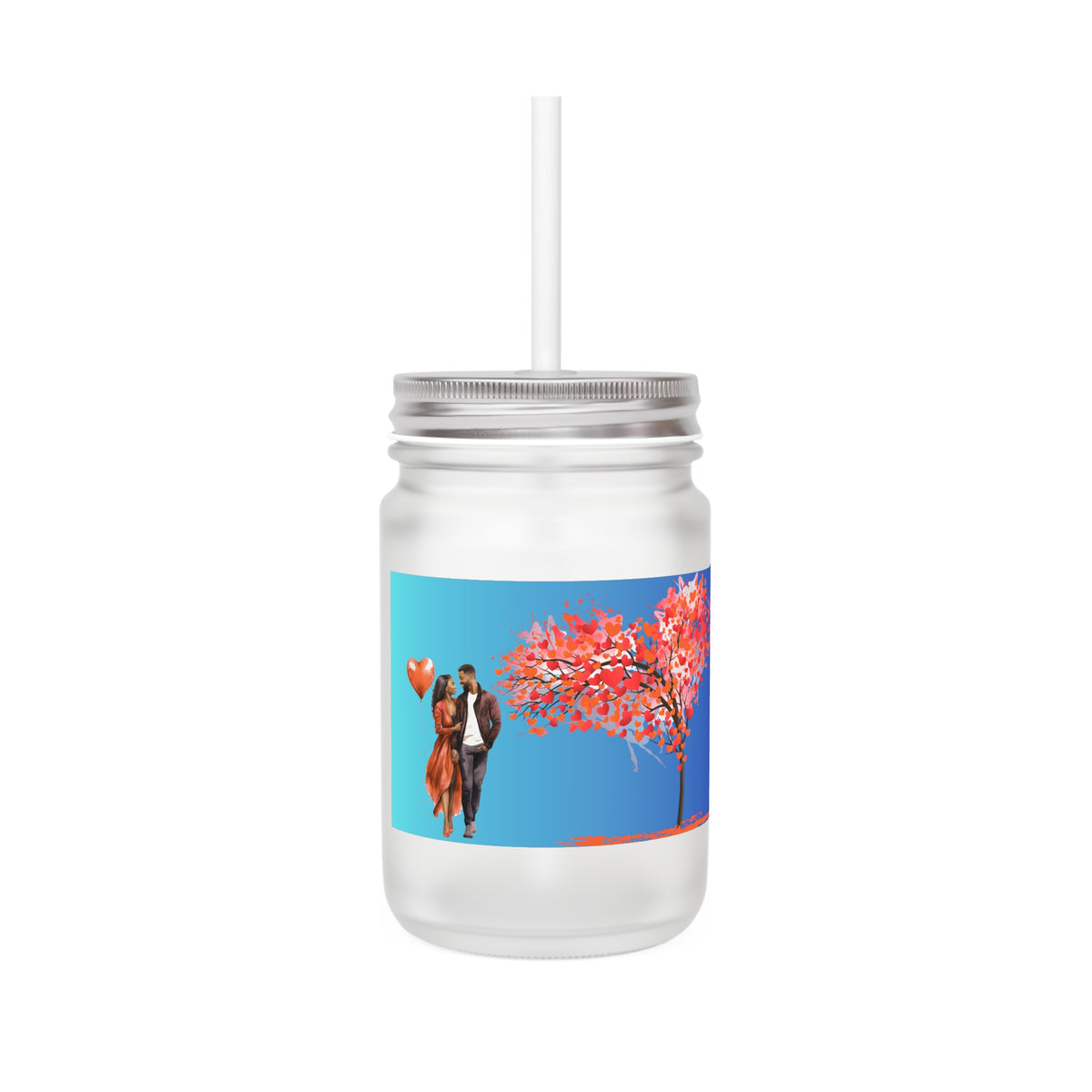 I Only Have Eyes For You Mason Jar  - Perfect for Valentine's Day Sips