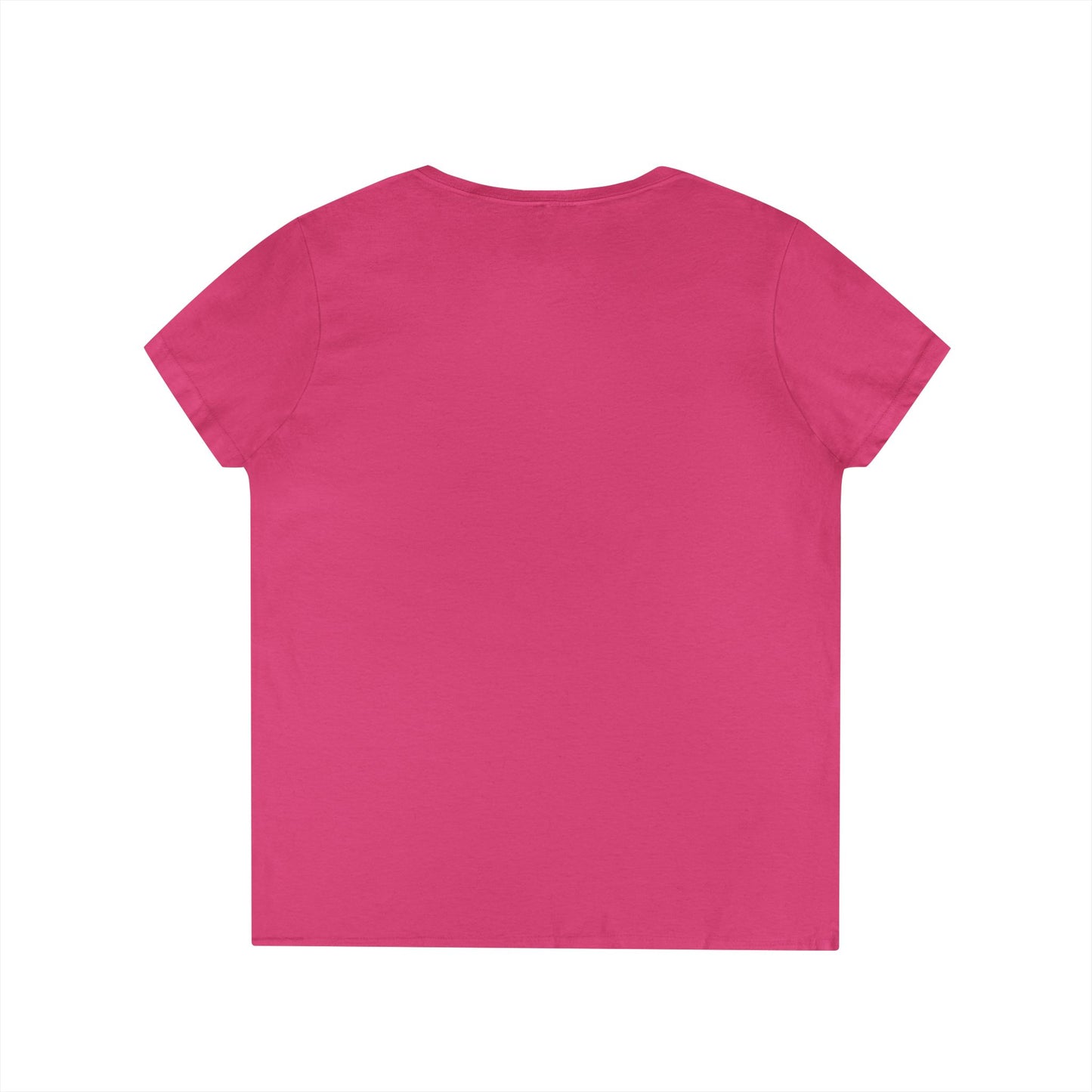 My Gigi Is a Queen V-Neck Tee (Purple)— Granddaughter Gift, Gigi Queen Shirt