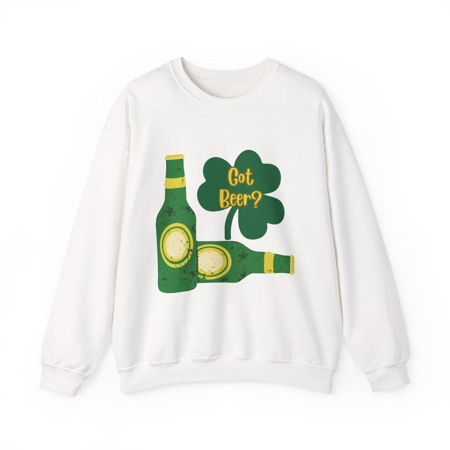 St. Patrick's 'Got Beer?' Shamrock Sweatshirt