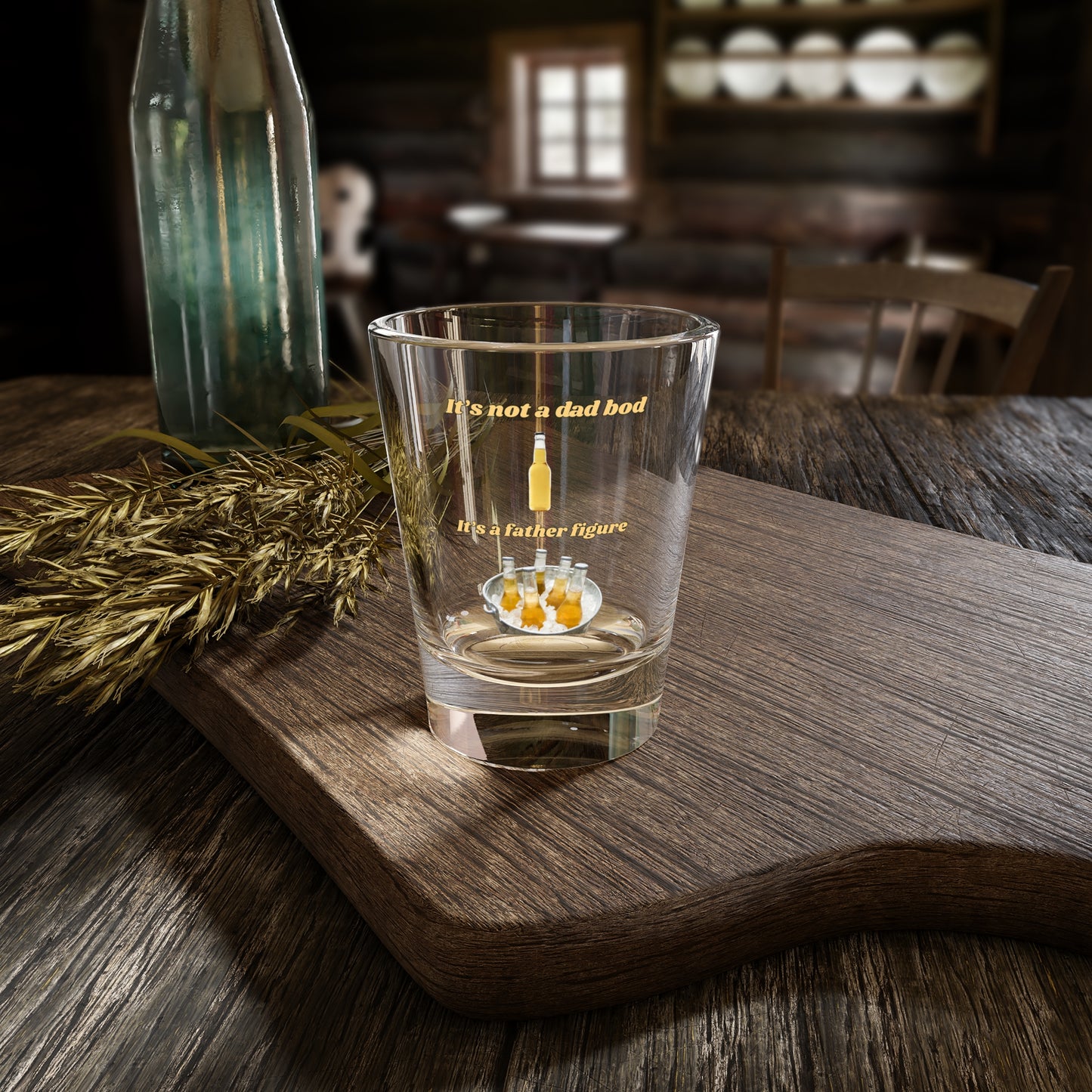 Dad Bod. Funny Shot Glass