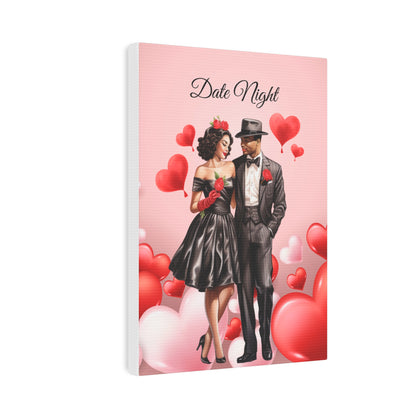Date Night Canvas Photo Tile - Date Night Decor