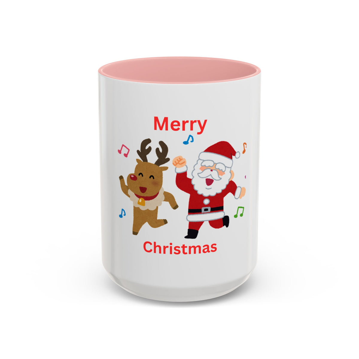 Singing Santa and Rudolf