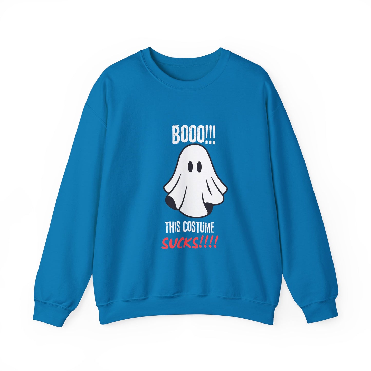 Boo Costume Sucks-Black-Sweatshirt