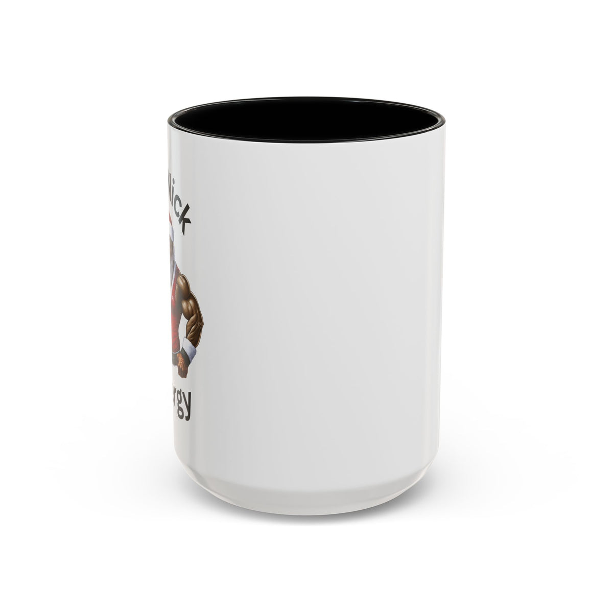 Big Nick Energy-Accent Coffee Mug (11, 15oz) (Red)