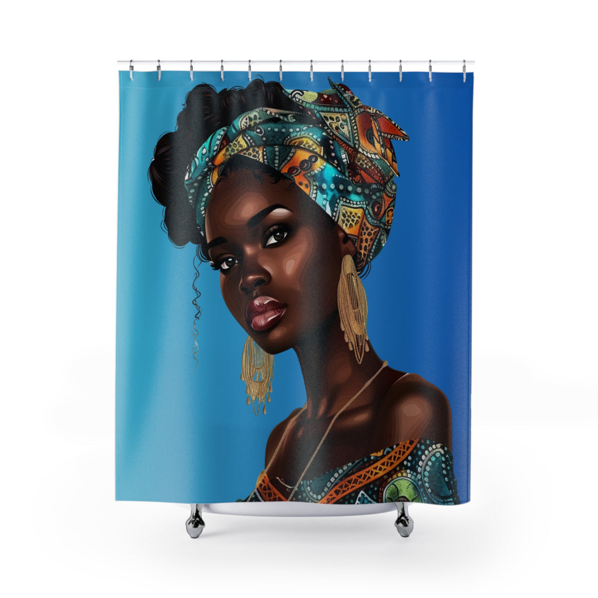 Queen 13-Shower Curtains