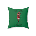 They Not Like Us 3- (Dk Green) Spun Polyester Square Pillow