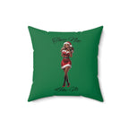 They Not Like Us 3- (Dk Green) Spun Polyester Square Pillow