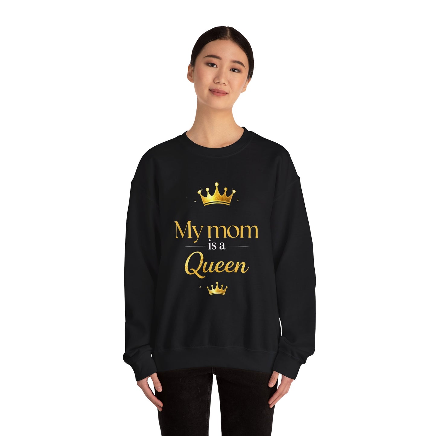 Mom Queen Sweatshirt — Mother's Day Crewneck