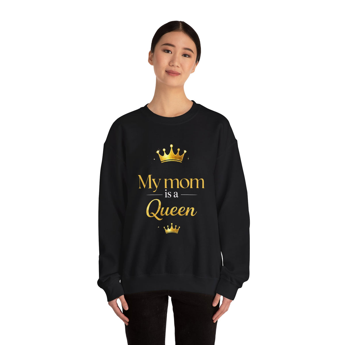 Mom Queen Sweatshirt — Mother's Day Crewneck