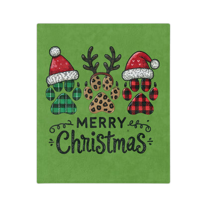 Christmas Paws-Green