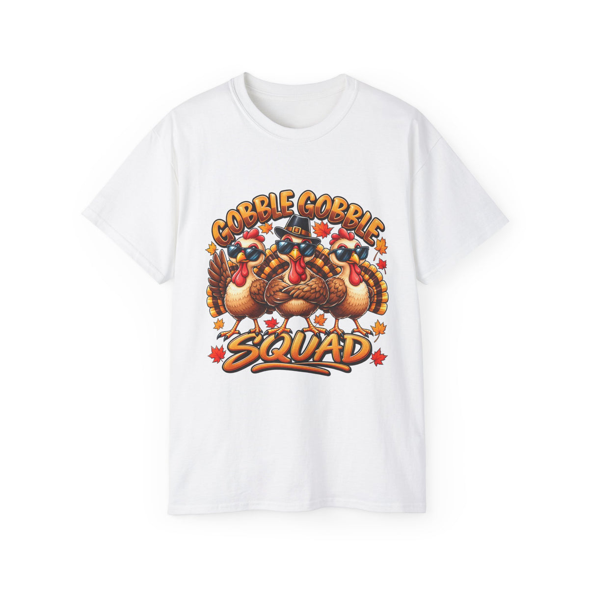 Gobble Gobble Squad Tee — Funny Thanksgiving Turkey Shirt