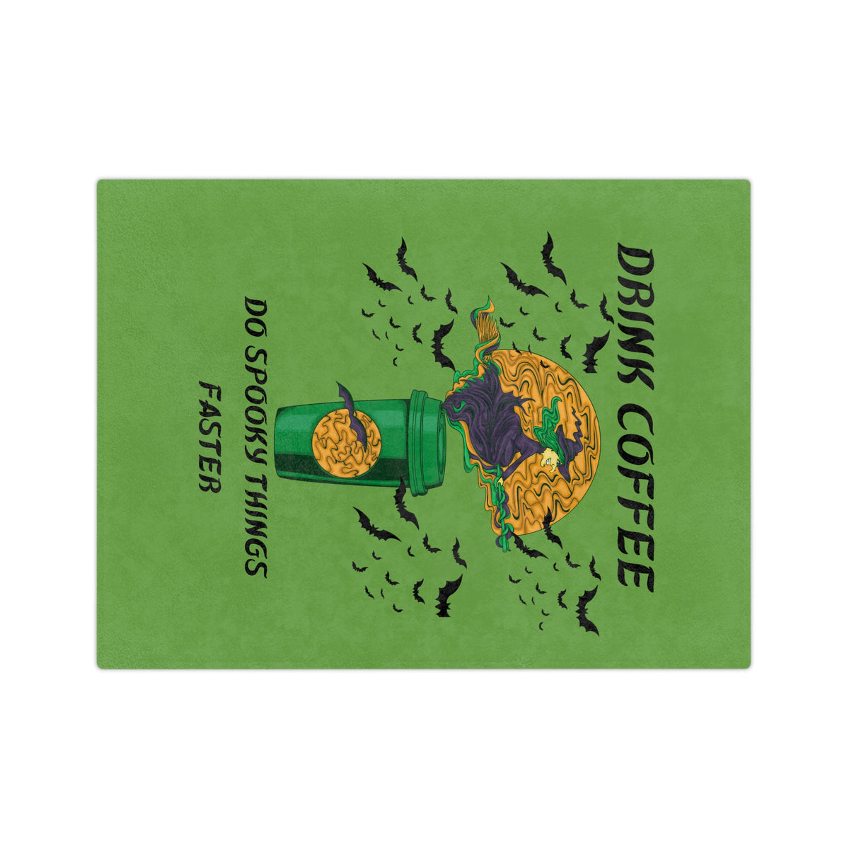 Drink Coffee Witch-Green